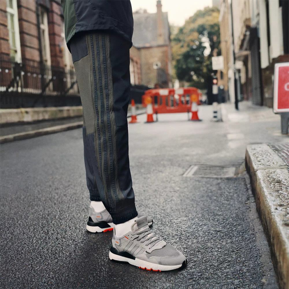 Adidas Nite Jogger Tenis Grises Para Hombre (MX-89885)